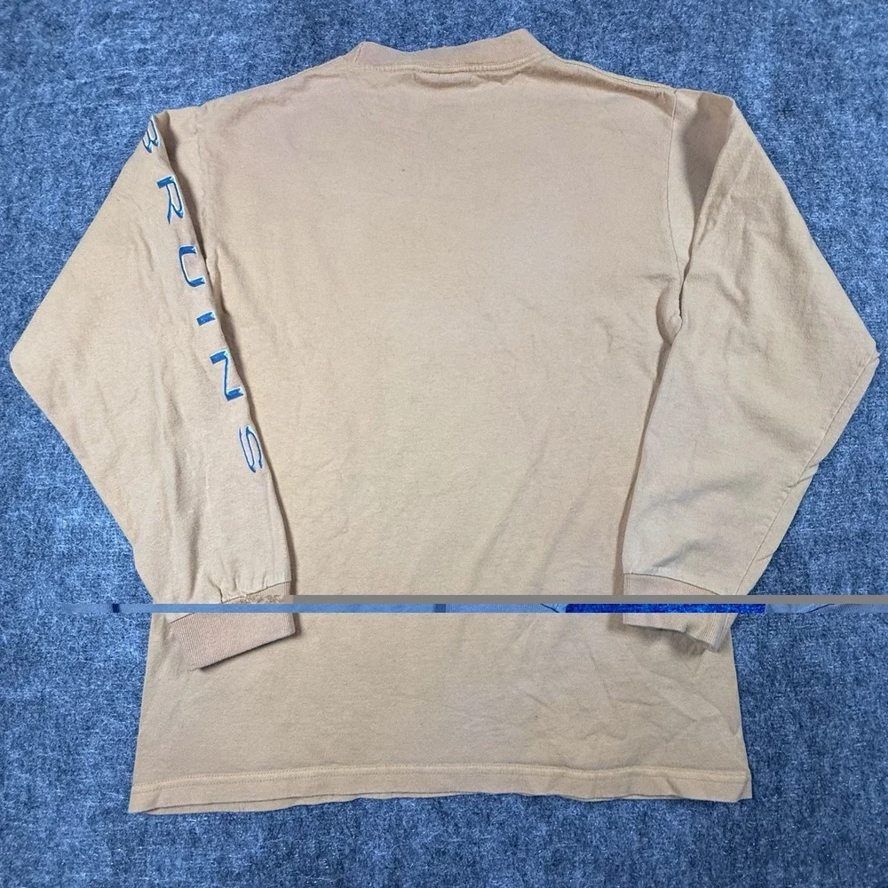 Vintage 90s JanSport UCLA Bruins Long Sleeve T Shirt Mens M Tan USA Made